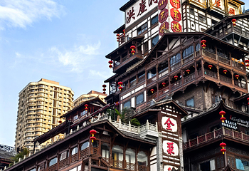洪崖洞民俗风貌区第 49 张图片