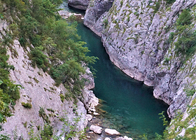 Moraca River Canyon