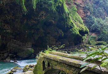 马岭河峡谷景区第 24 张图片