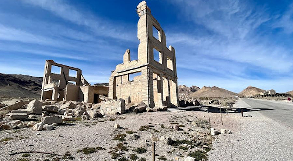 Rhyolite Train Depot