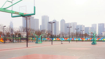 天津海昌极地海洋世界-篮球场