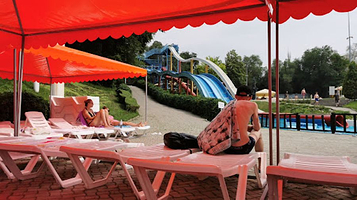Aquapark of the Central Recreation Park of Almaty