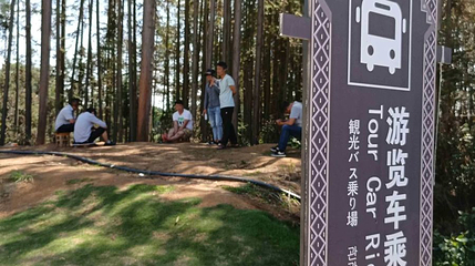 腾冲清水中寨司莫拉佤族村景区-游览车乘坐区第 1 张图片