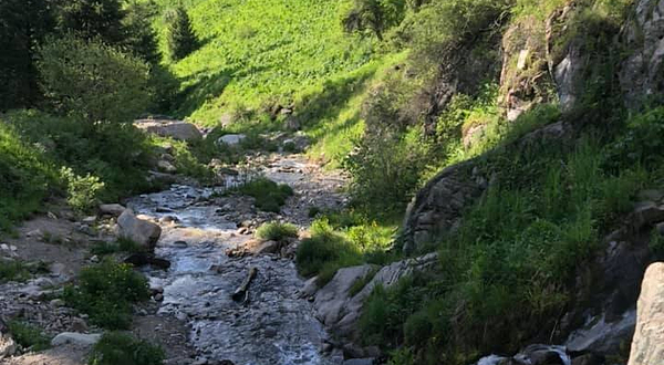 Butakovskiy waterfall