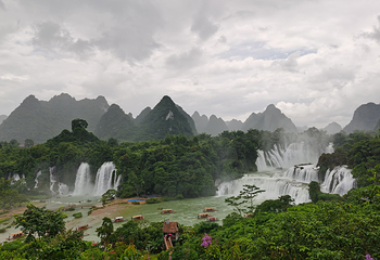 德天跨国瀑布景区第 57 张图片