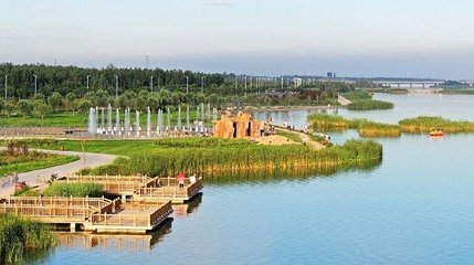 沱河湿地公园第 1 张图片