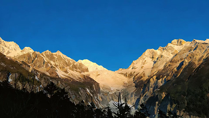 中国贡嘎山海螺沟第 38 张图片
