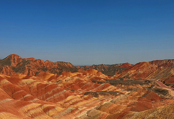 张掖七彩丹霞旅游景区第 108 张图片