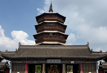 应县木塔景区第 223 张图片