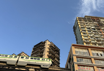 李子坝单轨穿楼观景平台第 21 张图片