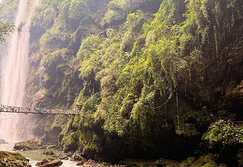 马岭河峡谷景区第 87 张图片