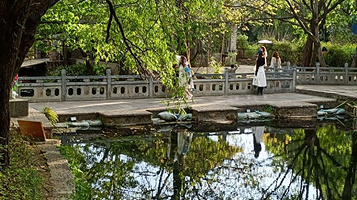 丽江束河古镇-放生桥