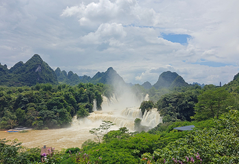 德天跨国瀑布景区第 87 张图片