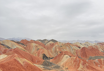 张掖七彩丹霞旅游景区第 375 张图片