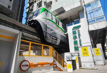 李子坝单轨穿楼观景平台第 24 张图片