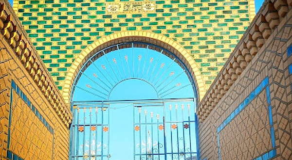 Beket Ata underground mosque