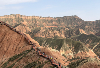 兰州水墨丹霞旅游景区第 83 张图片
