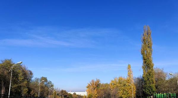 Big Almaty river bank