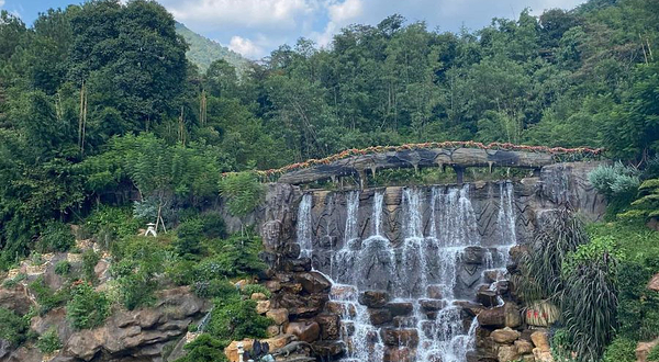 古龙峡国际漂流赛场