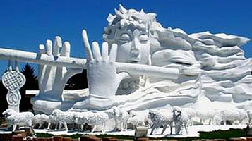 雪雕艺术园