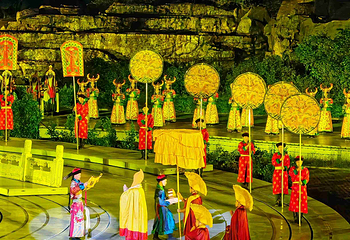 《鼎盛王朝·康熙大典》实景演出第 40 张图片