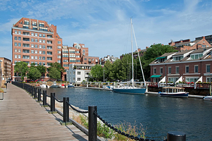 波士顿海港步行道