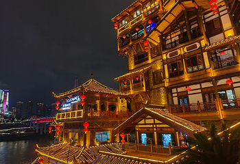 洪崖洞民俗风貌区第 156 张图片
