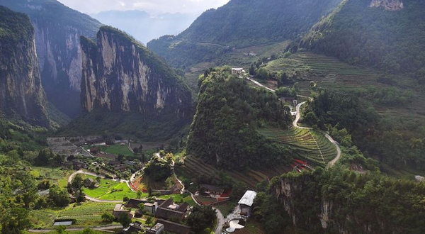 旱夔门观景平台