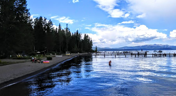 Tahoe Pines HOA Pier and Beach