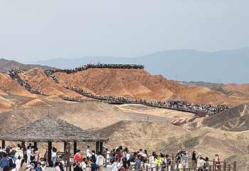 张掖七彩丹霞旅游景区第 425 张图片