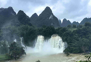 德天跨国瀑布景区第 166 张图片