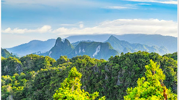 Viewpoint at Tiger Cave Temple
