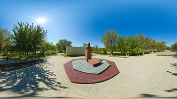 Abay Kunanbaev monument