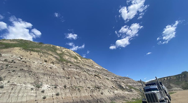 Welcome to Drumheller Sign