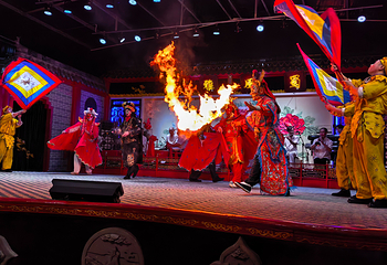 蜀风雅韵剧场·川剧变脸演出·大型古典梨园第 105 张图片