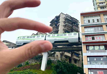 李子坝单轨穿楼观景平台第 38 张图片