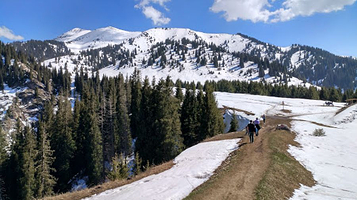 Waterfall on Kok Zhailau