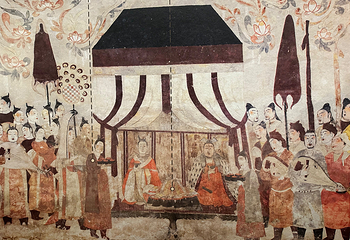 太原北齐壁画博物馆第 23 张图片