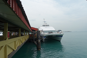 新加坡丹那美拉码头（通往民丹岛）