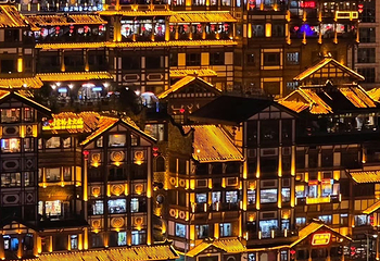 洪崖洞民俗风貌区第 267 张图片