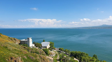Sevan Lake And Monestry..