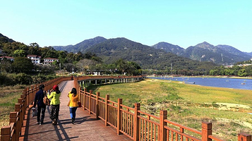 福州国家森林公园-环湖木栈道