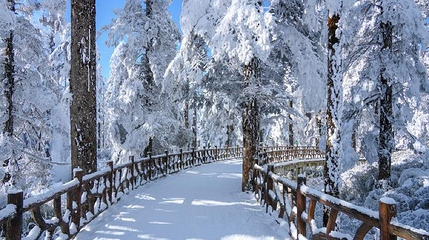 瓦屋山雪场第 1 张图片