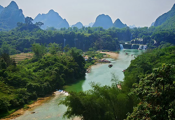 德天跨国瀑布景区第 159 张图片