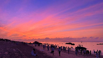 黄厝沙滩日出广场