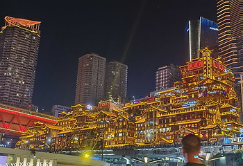 洪崖洞民俗风貌区第 160 张图片