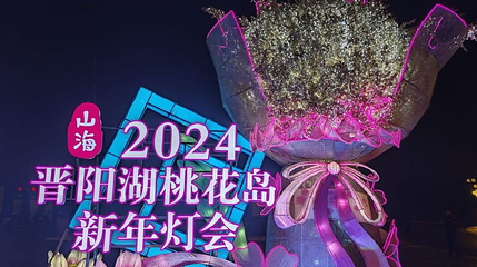 晋阳湖桃花岛夜游嘉年华第 1 张图片