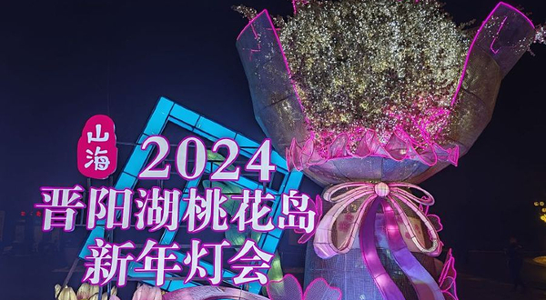 晋阳湖桃花岛夜游嘉年华