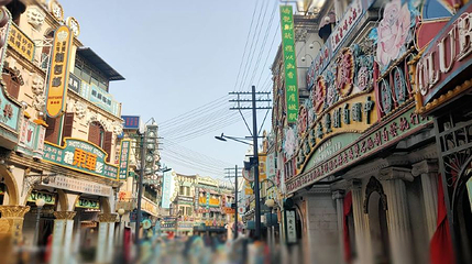 广州街·香港街景区-亭第 1 张图片