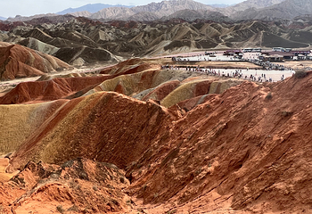 张掖七彩丹霞旅游景区第 294 张图片